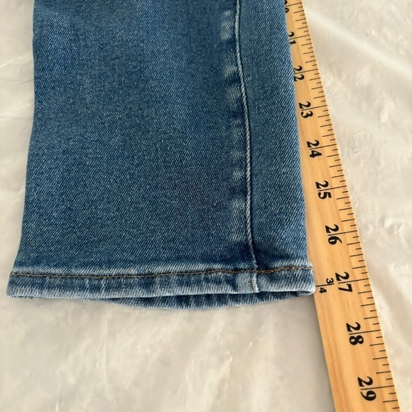 Madewell Curvy Stovepipe Jeans in Leaside Wash size 27 - Picture 6 of 7